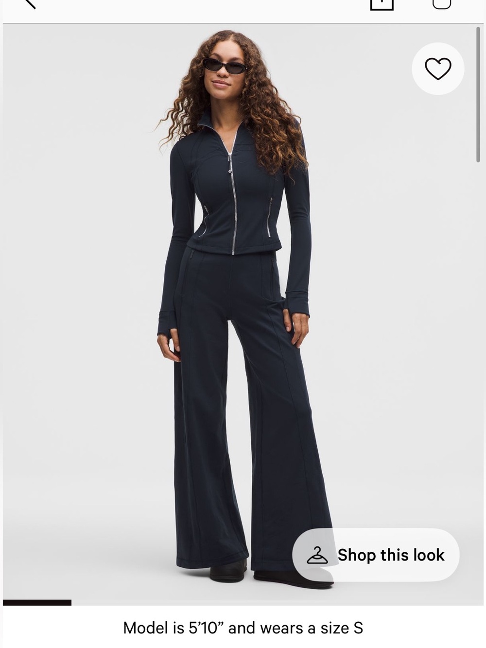 Lululemon Define High-Rise Wide-Leg Pant - Black